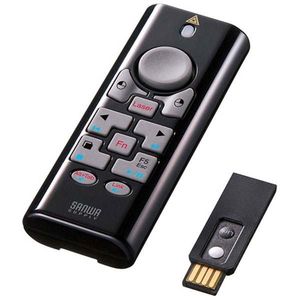 プレゼンテーションマウス 赤色レーザー MA-WPR10BK ブラック ［レーザー /10ボタン /Bluetooth・USB /無線(ワイヤレス )］｜の通販はソフマップ[sofmap]