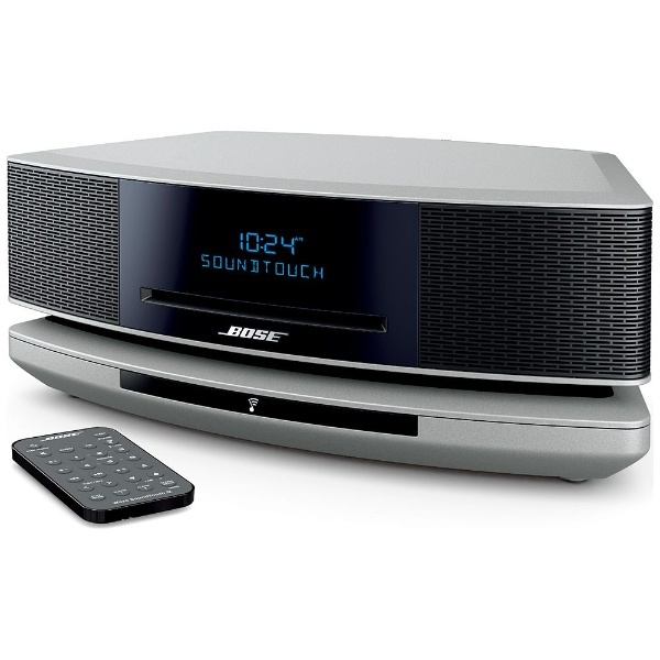 WiFi対応 ブルートゥーススピーカー Wave SoundTouch music system IV（プラチナシルバー）　WST IV PS