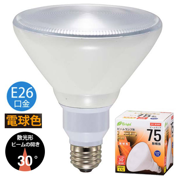 LED電球 ビームランプ形 散光形 E26 75形相当 電球色 LDR7L-W20/75W｜の通販はソフマップ[sofmap]