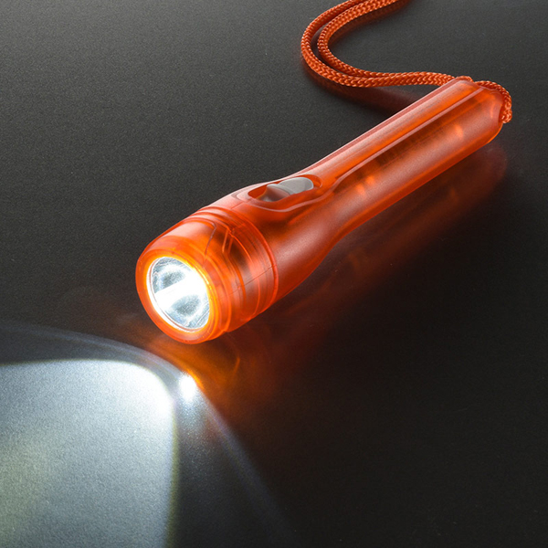 LED懐中電灯 オレンジ LHP-06B5-D ［LED /単3乾電池×2］｜の通販はソフマップ[sofmap]