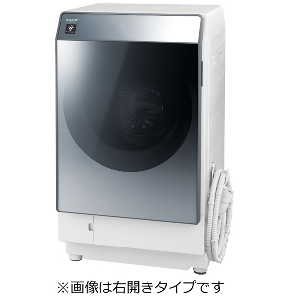 中古】〔展示品〕ドラム式洗濯乾燥機 シルバー系 ES-W112-SL