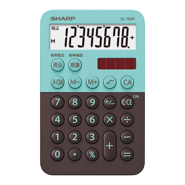 EL-760R-GX　ミニミニナイスサイズ電卓（8桁）　（グリーン系）｜の通販はソフマップ[sofmap]