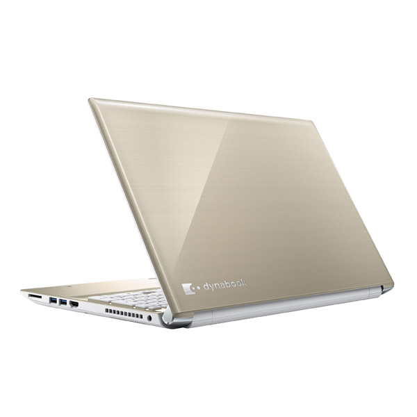 【在庫限り】 ノートPC dynabook T6 P1T6KKEG サテンゴールド [Core i7・15.6インチ・Office付き・SSD  512GB・メモリ 8GB]