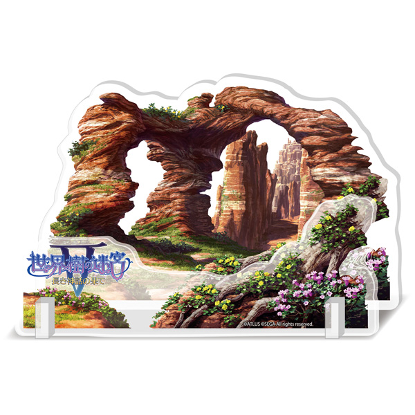 世界樹の迷宮V 長き神話の果て Newニンテンドー3DS LL用 ディスプレイスタンド【New3DS LL/3DS LL/3DS】 [HCV-2524]_2