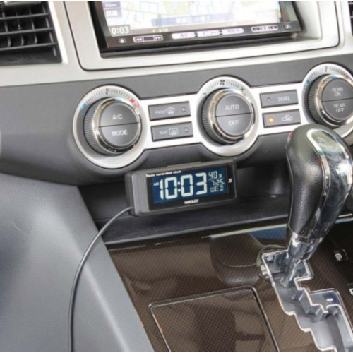 Fizz10 車用電波時計 常時点灯タイプ ｕｓｂ ブラック 白色ｌｅｄ の通販はソフマップ Sofmap