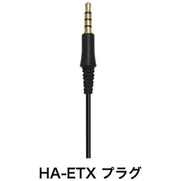 【在庫限り】 イヤホン カナル型 HA-ETX30-P ピンク ［φ3.5mm ミニプラグ］