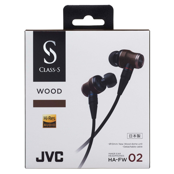 JVC HA-FX1100 WOODシリーズ カナル型イヤホン - イヤホン