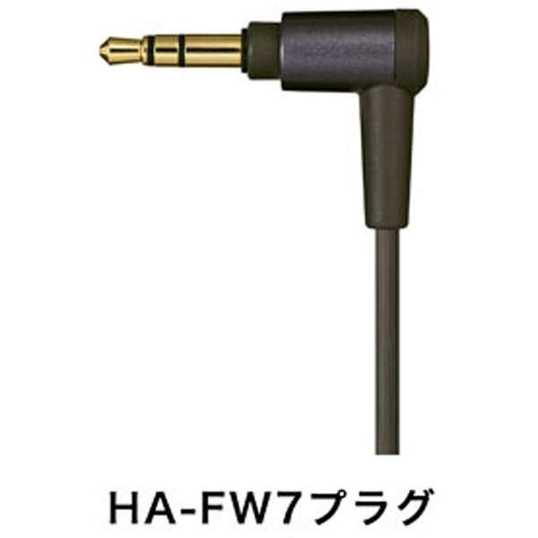 N_W WOOD FW7(ホワイト)HA-FW7-W 1.2m【ハイレゾ対応】 カナル型