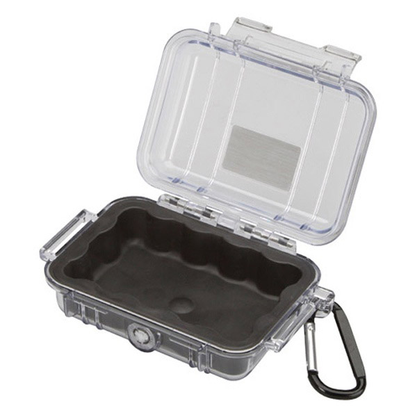 小型防水ハードケース 1010HK （ブラック/クリア）｜の通販は
