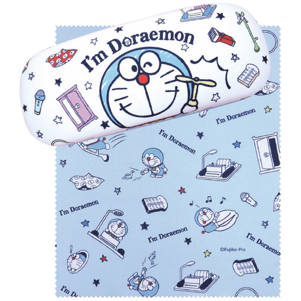 ドラえもん クロス付きメガネケース（ドラえもん）DRSR-151｜の通販は