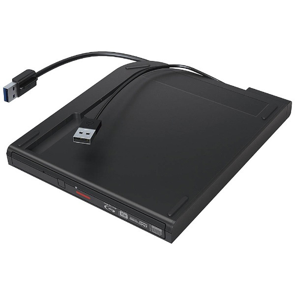 BRXL-PT6U3-BKD（ブラック） ポータブルブルーレイドライブ［USB3.1 ...