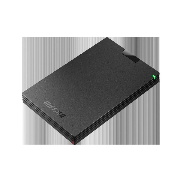 HD-PCG1.0U3-BBA　USB3.1(Gen.1)対応 ポータブルHDD [1.0TB・ブラック] 【sof001】