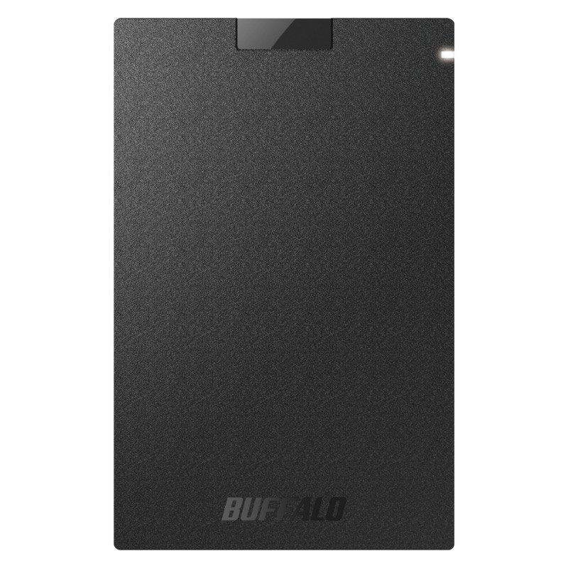 SSD-PG2.0U3-BC 外付けSSD USB-A接続 ブラック ［2TB /ポータブル型］ 【864】