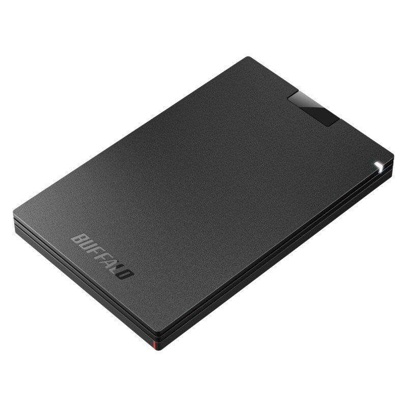 SSD-PG2.0U3-BC 外付けSSD USB-A接続 ブラック ［2TB /ポータブル型］ 【864】
