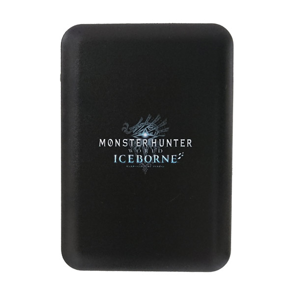 モンスターハンター モバイルバッテリー5000 アイスボーンロゴBK