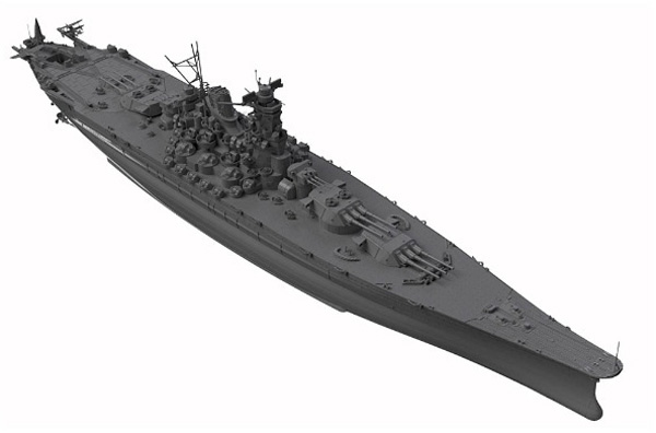 1/700 日本海軍 戦艦 大和 最終時　プラモデル