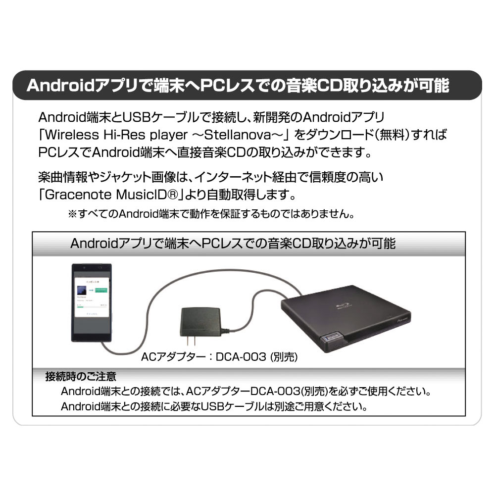 ポータブルブルーレイドライブ (Mac/Windows11対応) SNOW WHITE SILVER BDR-XD08SV  ［USB-A／USB-C］｜の通販はソフマップ[sofmap]