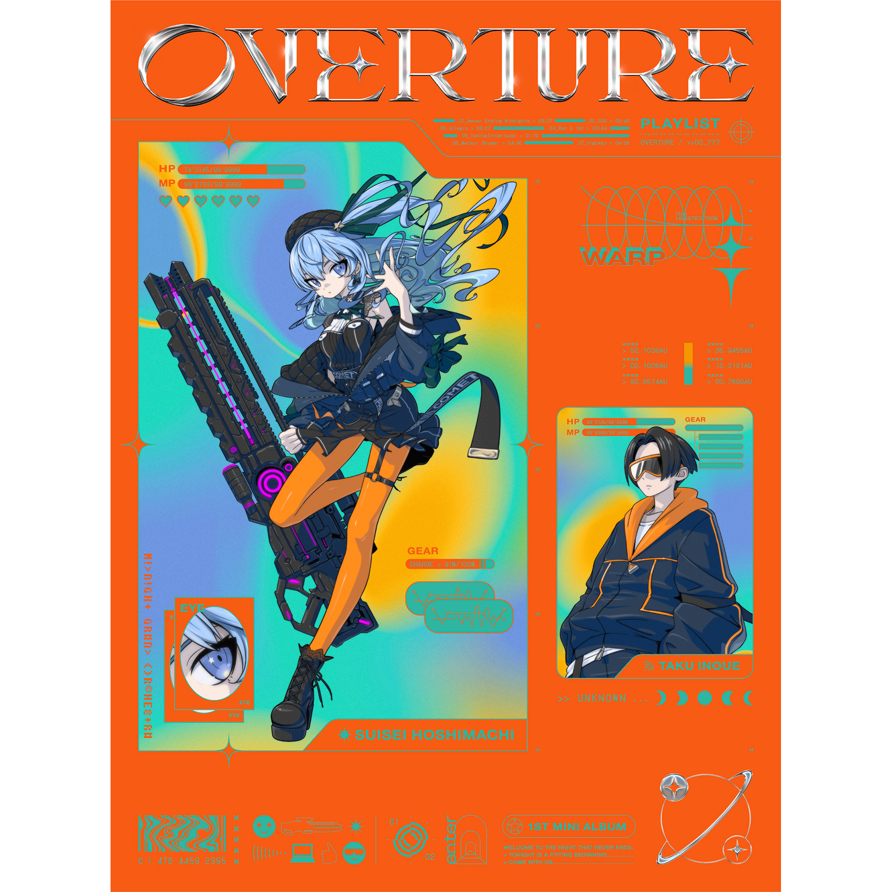 【特典対象】 Midnight Grand Orchestra/ Overture 完全生産限定盤（にゃもふぇ Ver．） ◆ソフマップ・アニメガ特典「L判ブロマイド」