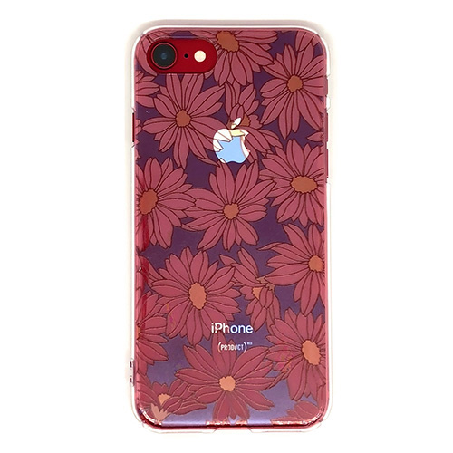 PB iPhone8/7 FLORAL STYLE リフレッシュ・デイジー クリア BKSFLWCV09