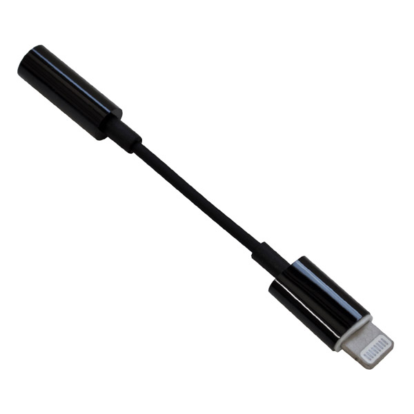 ライトニング To 3 5mmイヤホンジャック変換アダプタ Rhel3501bk ブラック オーディオ変換プラグの通販はソフマップ Sofmap