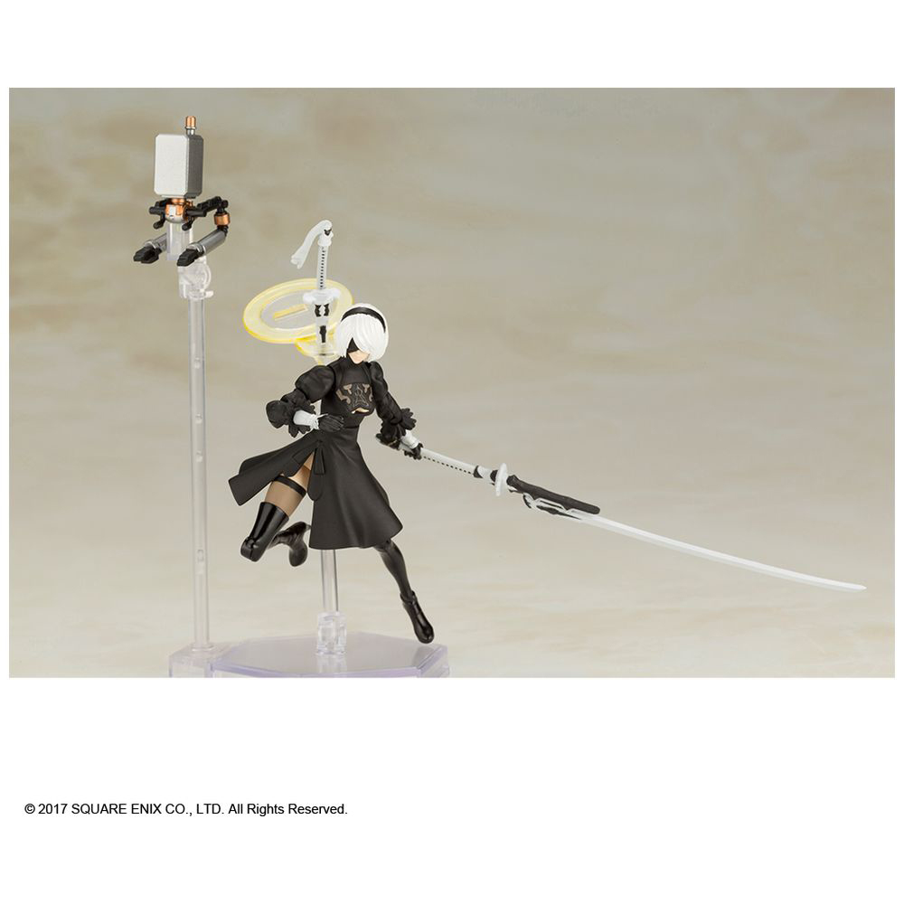 【再販】NieR：Automata プラスチックモデルキット 飛行ユニットHo229 Type-B ＆ 2B（ヨルハ二号B型）