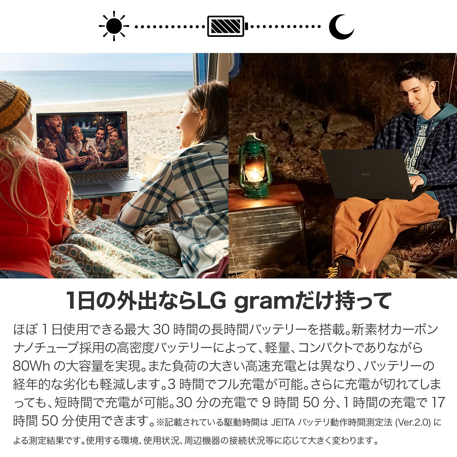 ノートパソコン gram オブシディアンブラック 16Z90P-KA55J1 ［16.0型