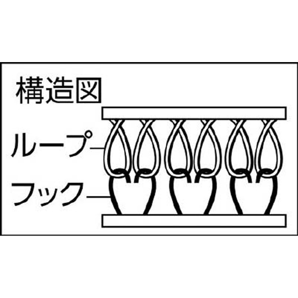 TMSD-100-OD TRUSCO マジックテープ 強粘着 幅100mmX長さ1m OD｜の通販