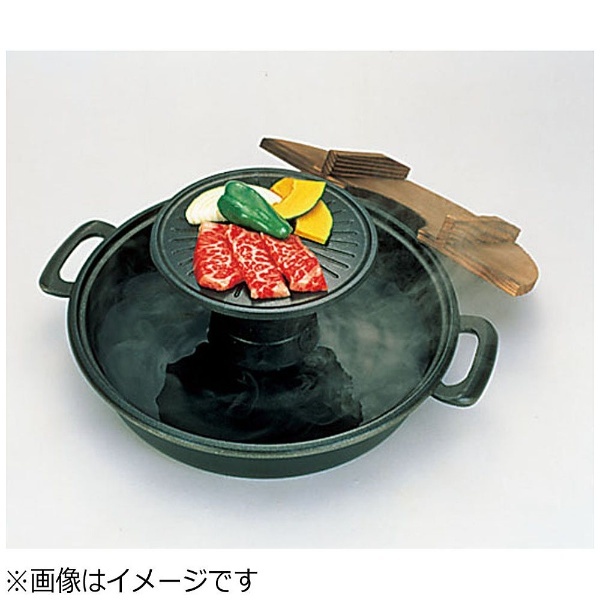 五進 アルミ(フッ素加工)焼きしゃぶ鍋 30cm(J-53)-www.malaikagroup.com