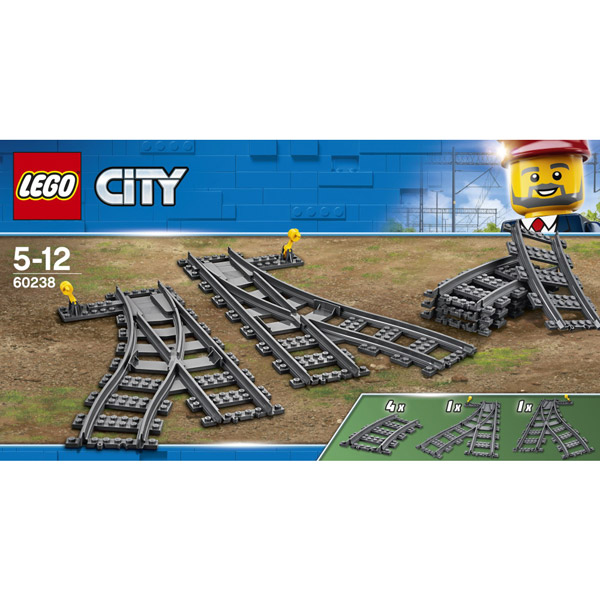 LEGO(レゴ) 60238 シティ 交差付きレールセット_1
