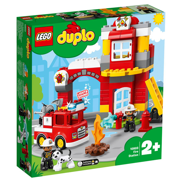 LEGO（レゴ） 10903 デュプロ 光る！鳴る！消防車と消防署
