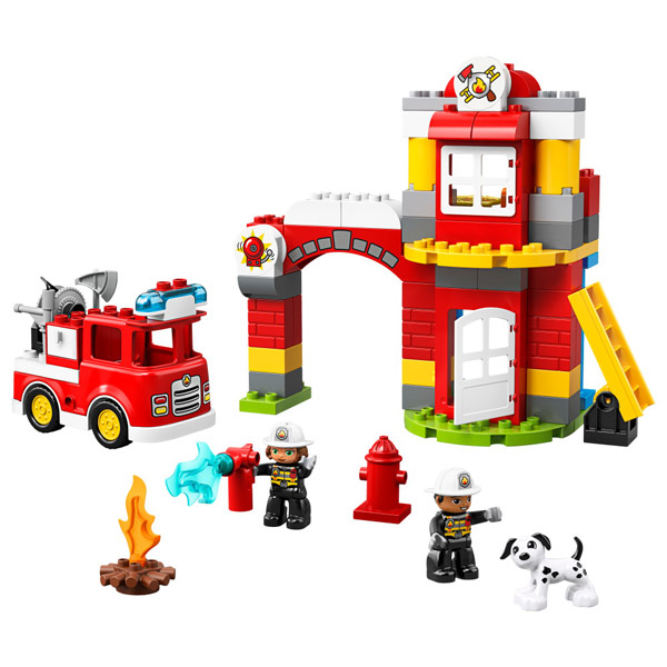 LEGO（レゴ） 10903 デュプロ 光る！鳴る！消防車と消防署_2