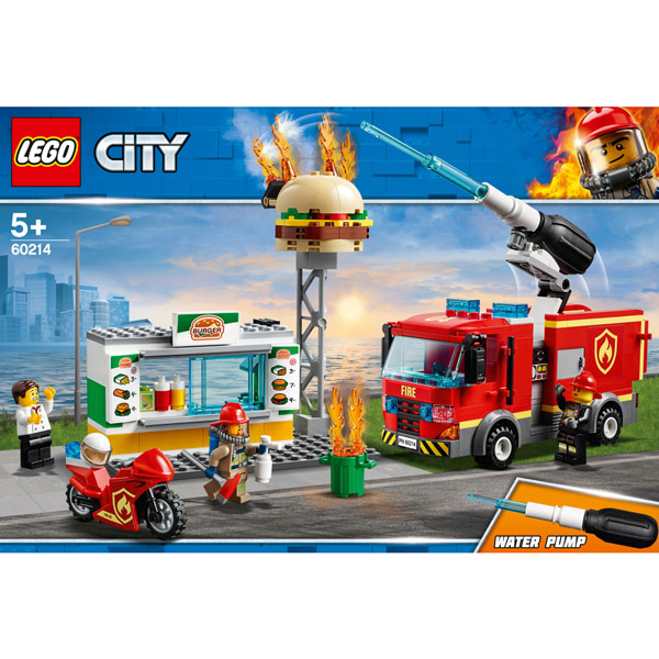 LEGO（レゴ） 60214 シティ ハンバーガーショップの火事_1