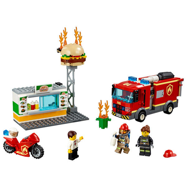 LEGO（レゴ） 60214 シティ ハンバーガーショップの火事_2