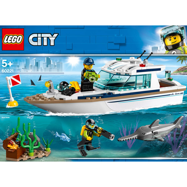 LEGO（レゴ） 60221 シティ ダイビングヨット_1
