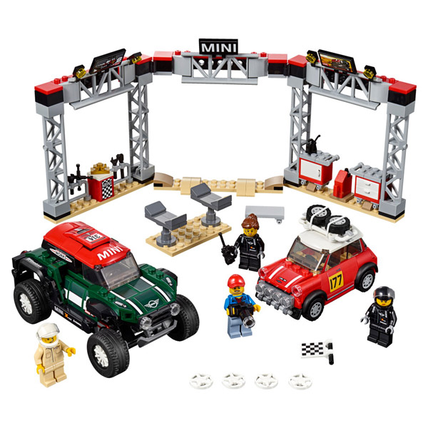 LEGO（レゴ） 75894 スピードチャンピオン 1967 ミニクーパー S ラリーと 2018 ミニ・ジョン・クーパー・ワークス・バギー_2