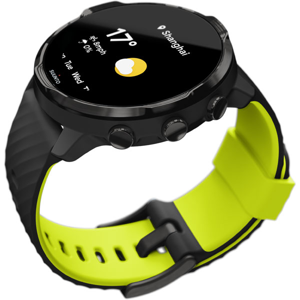 SS050379000 SUUNTO 7 BLACK LIME スント7（日本正規品） ブラック