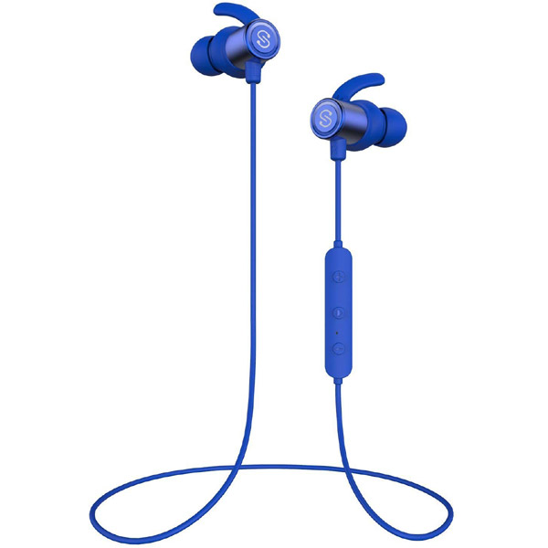 bluetooth イヤホン カナル型 SoundPEATS ブルー q30plus-blue