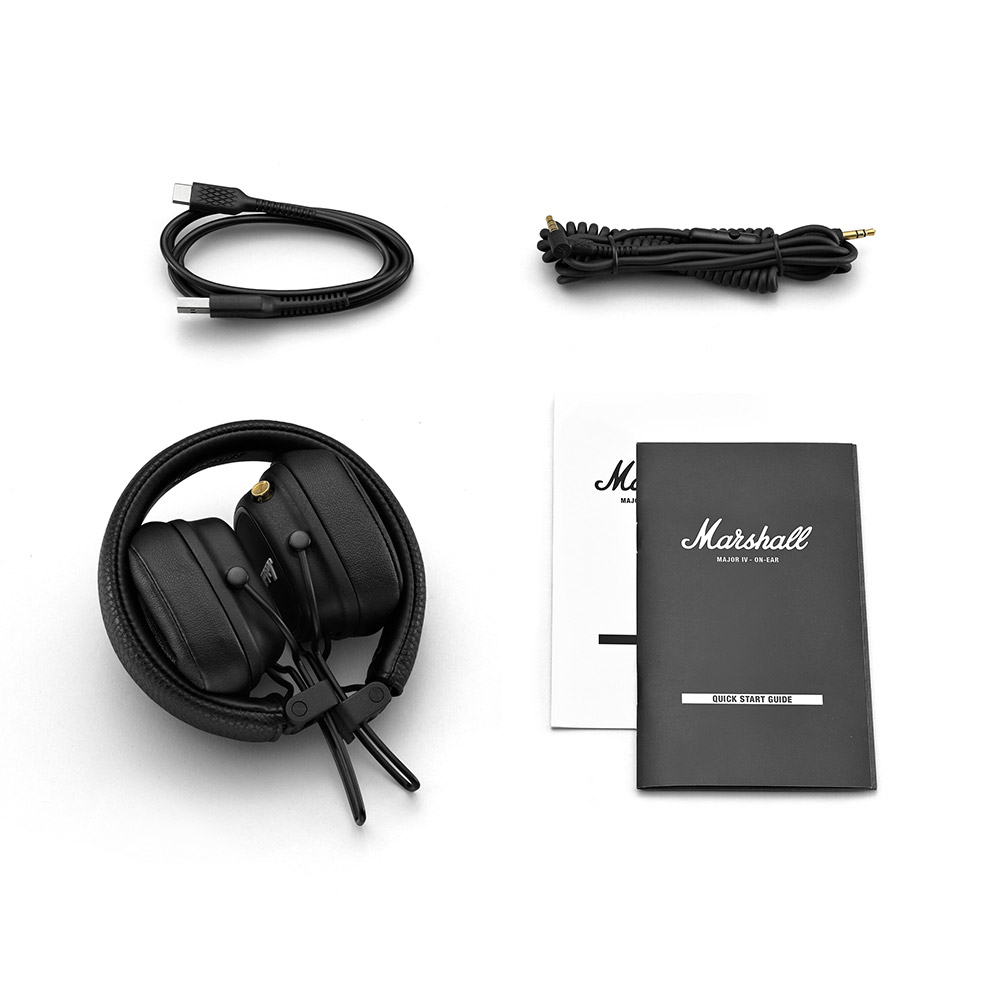 オーディオ機器 ヘッドフォン ブルートゥースヘッドホン MAJOR-IV-BLACK ［リモコン・マイク対応 /Bluetooth］