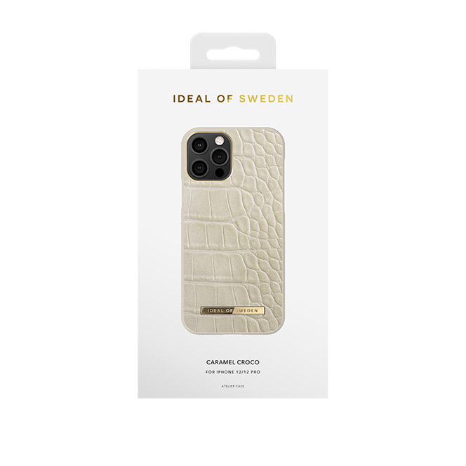 iPhone12/12 Pro ATELIER CASE 20AW CARAMEL CROCO IDACAW20-2061-243