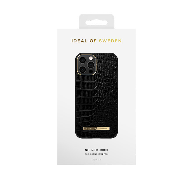 iPhone12/12 Pro ATELIER CASE 20AW NEO NOIR CROCO IDACAW20-2061-236