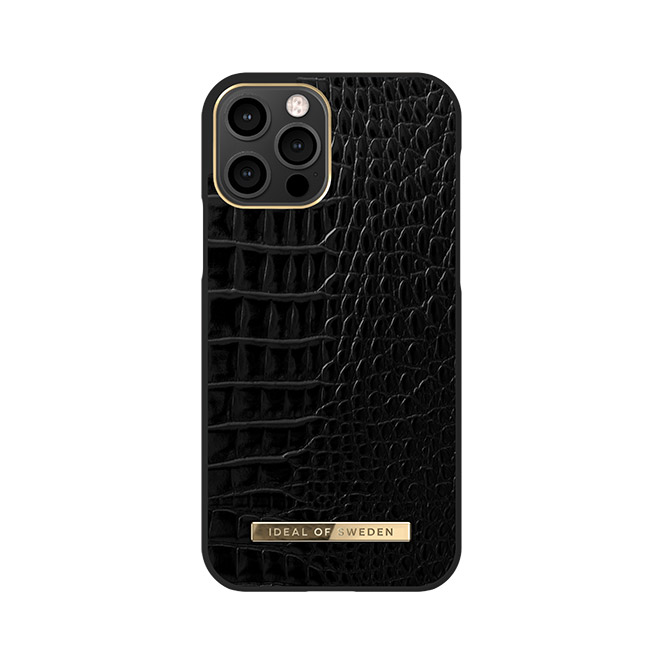 iPhone12/12 Pro ATELIER CASE 20AW NEO NOIR CROCO IDACAW20-2061-236