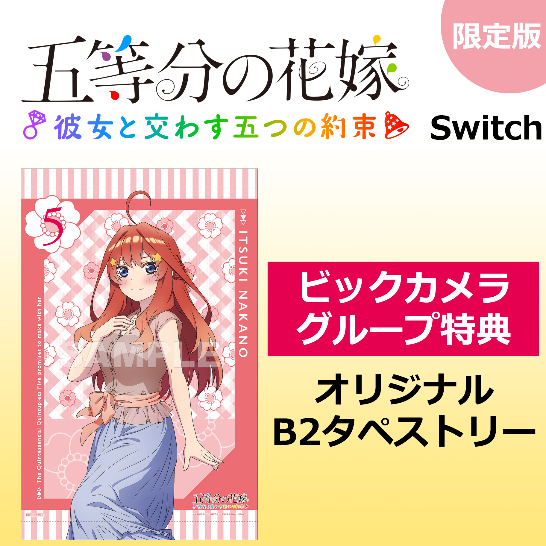 最大62％オフ！ Nintendo Switch 五等分の花嫁 〜彼女と交わす五つの約束〜 限定版 MAGES. 《０９月予約》
