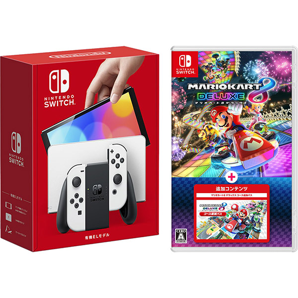 同時購入セット】Nintendo Switch（有機ELモデル） Joy-Con(L)/(R