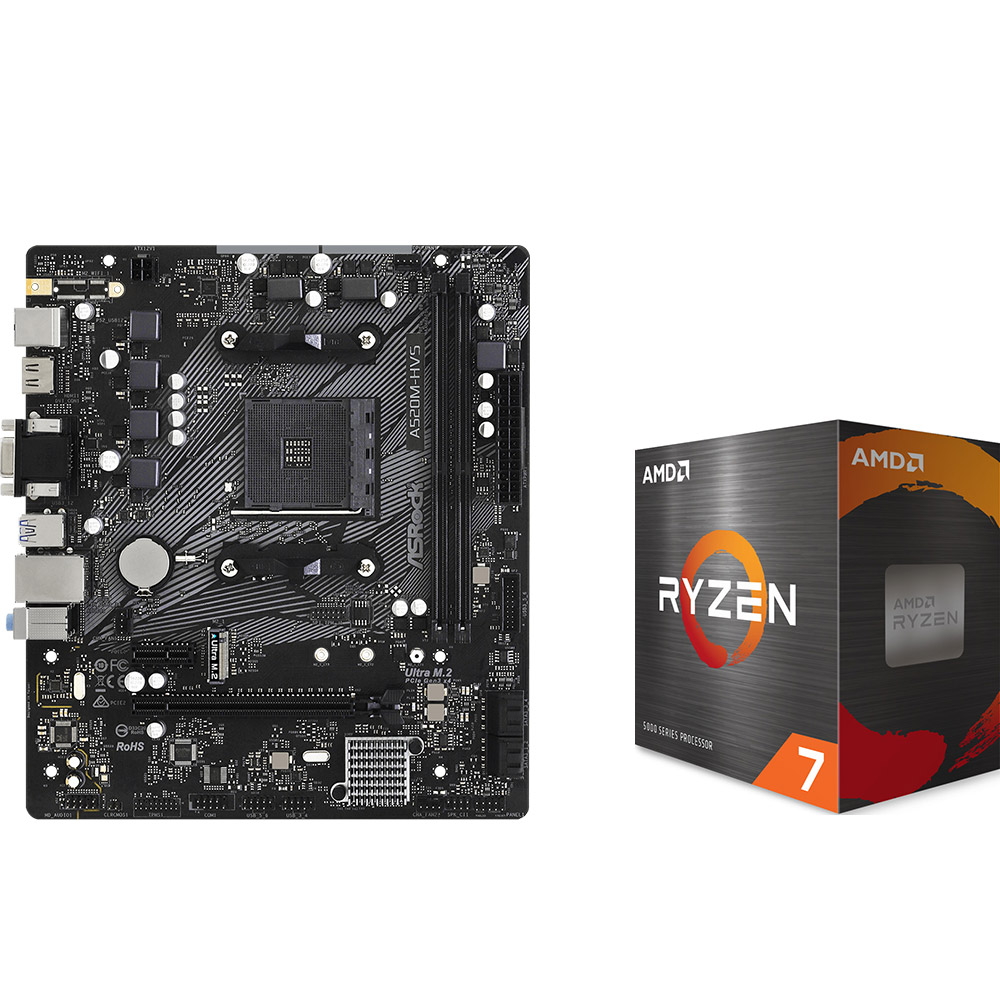 最終値下げ　Ryzen 7 5700X WiFi付きマザーボード　メモリ32Gb 国内正規品 AMD Ryzen 7 5700X W/O Cooler CPU + ASRock B550M