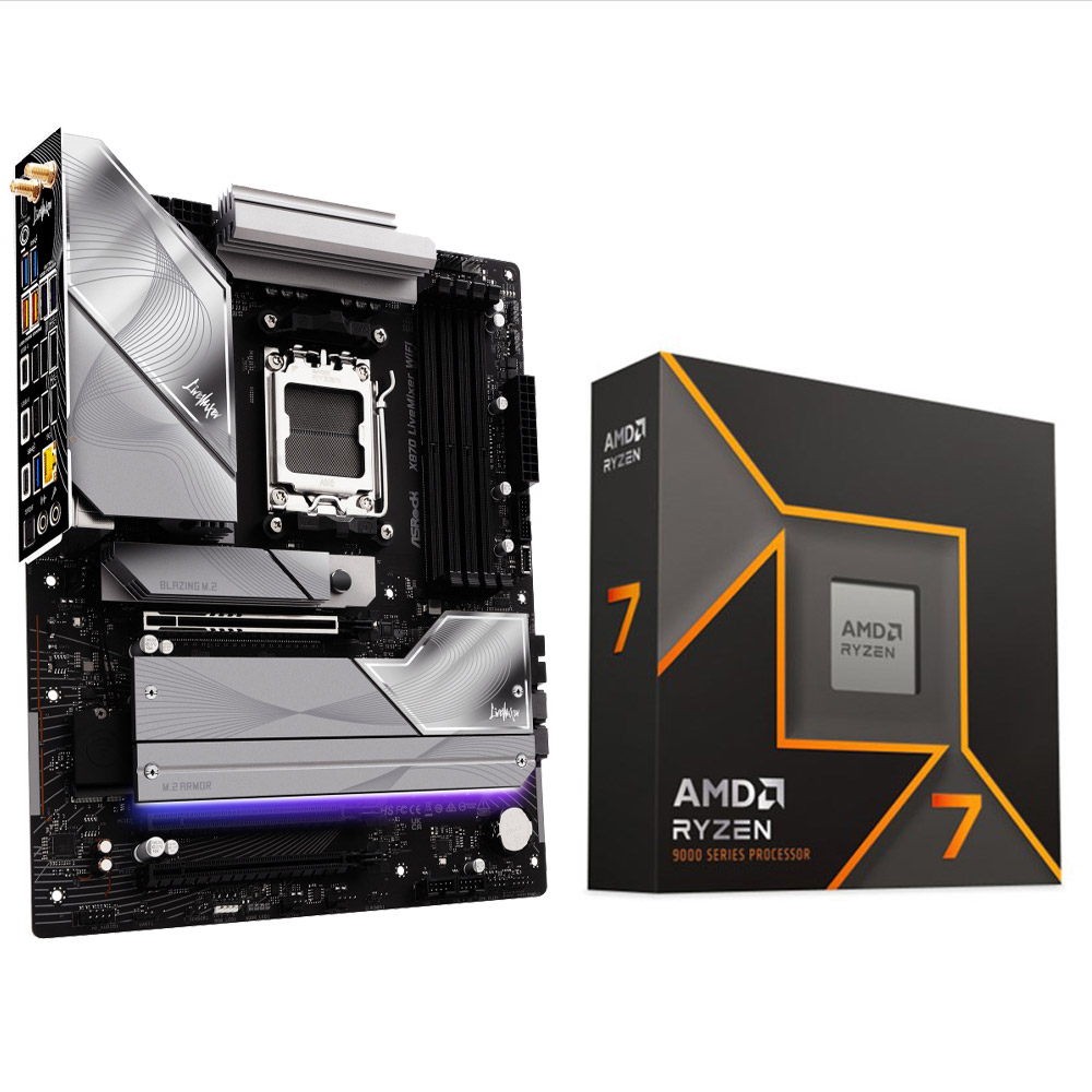 Ryzen 7 9700X + X870 LiveMixer WiFi｜の通販はソフマップ[sofmap]