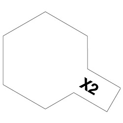 タミヤカラー アクリルミニ X-2 ホワイト （光沢）