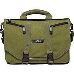 TENBA メッセンジャーバッグ オリーブグリーン Tenba Messenger: Large Photo/Laptop Bag (Olive Green) 638-232