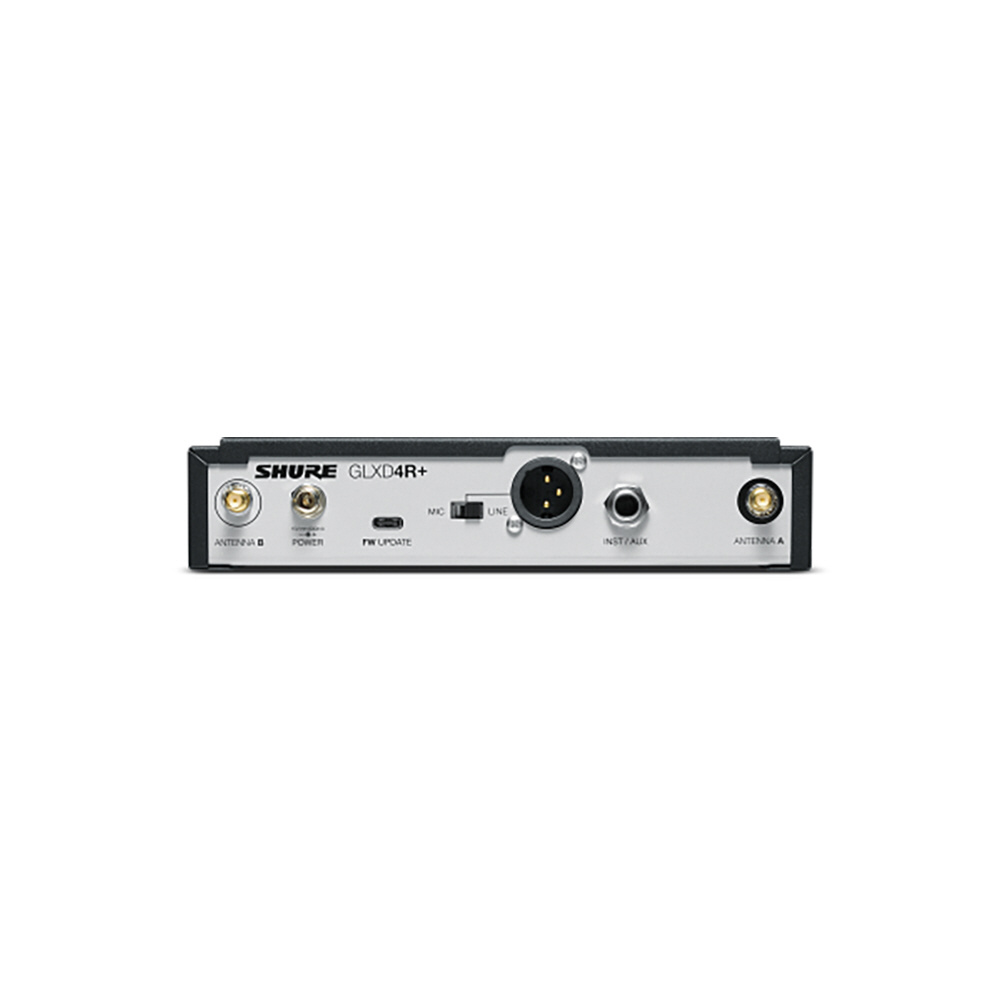 GLX-D24R+/SM58 ハーフラック型受信機付ボーカル・ワイヤレスシステム