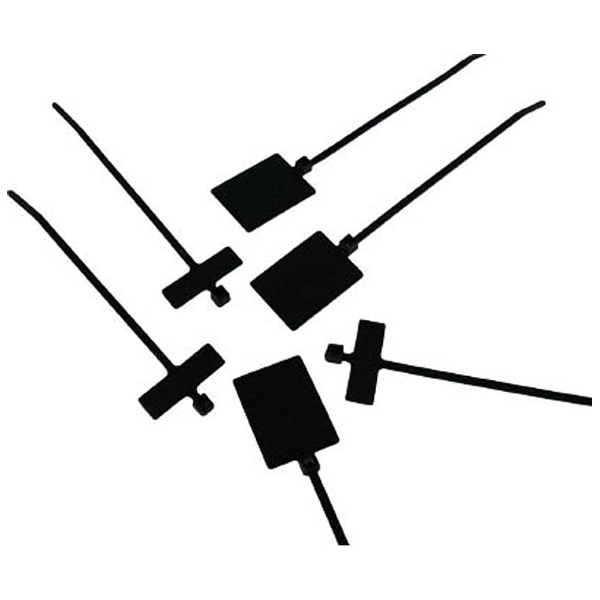 電気配線用品 パンドウイット 旗型タイプナイロン結束バンド 赤 PLM1M-M2 - 1