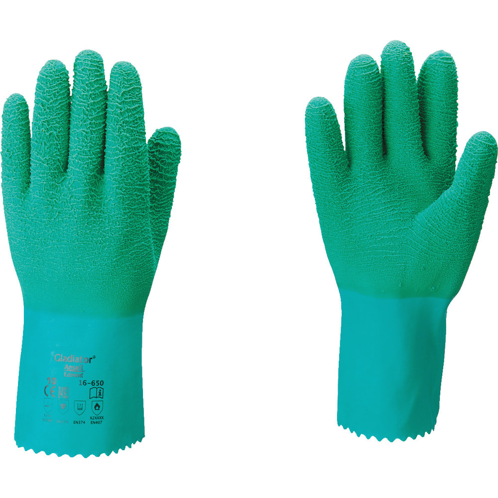 まとめ アンセル 耐薬品手袋 1双 XLサイズ 38-612-10 ケミテック